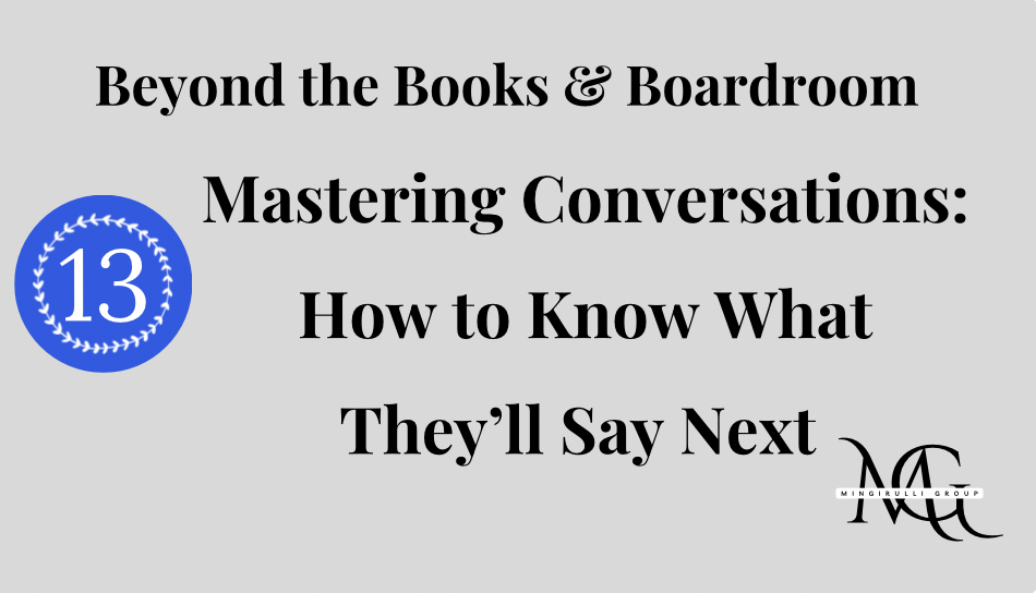 Mastering Conversations: How to Know What They'll Say Next